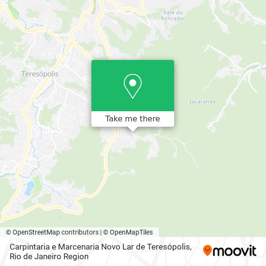 Carpintaria e Marcenaria Novo Lar de Teresópolis map