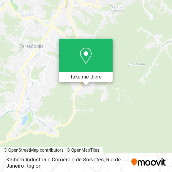 Kaibem Industria e Comercio de Sorvetes map