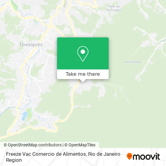 Freeze Vac Comercio de Alimentos map