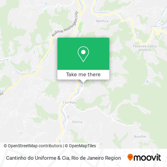 Cantinho do Uniforme & Cia map