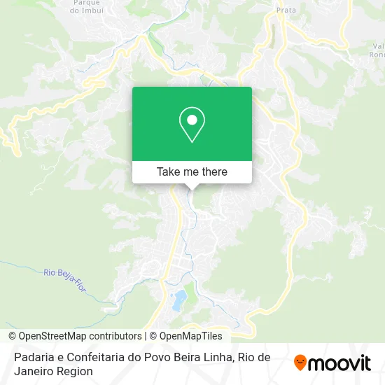 Padaria e Confeitaria do Povo Beira Linha map