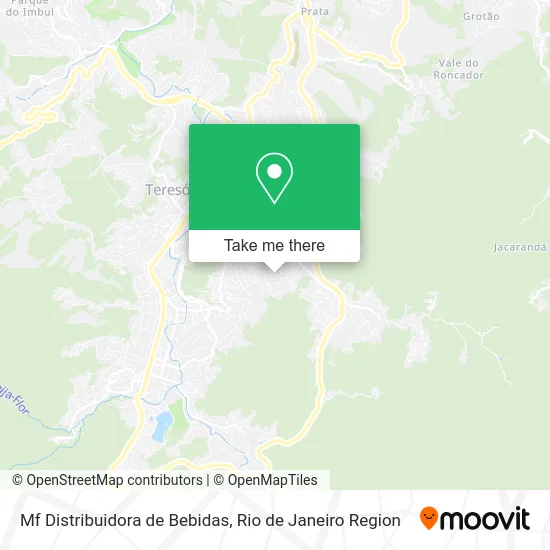 Mf Distribuidora de Bebidas map