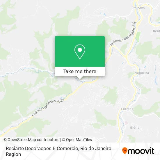 Reciarte Decoracoes E Comercio map