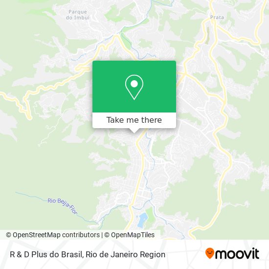 R & D Plus do Brasil map