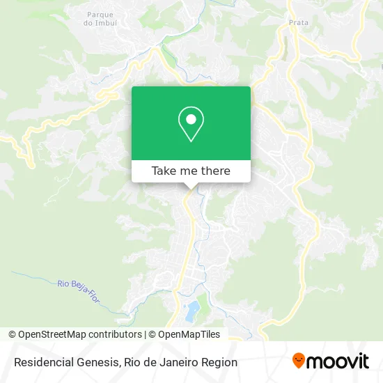 Residencial Genesis map