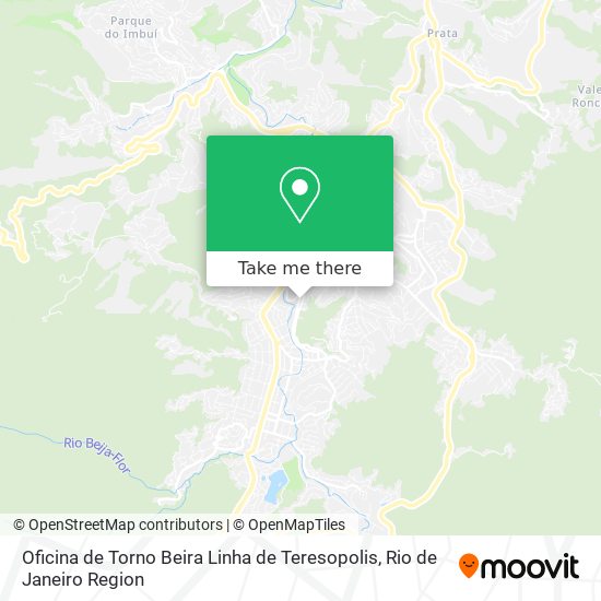 Oficina de Torno Beira Linha de Teresopolis map