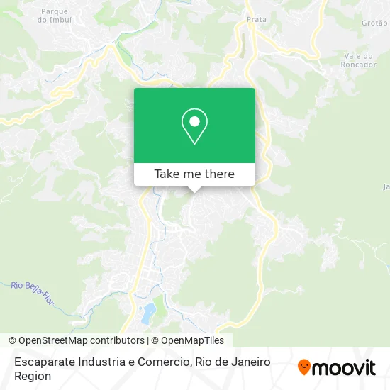 Escaparate Industria e Comercio map