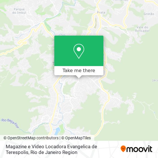 Magazine e Video Locadora Evangelica de Terespolis map