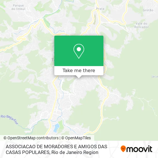 ASSOCIACAO DE MORADORES E AMIGOS DAS CASAS POPULARES map