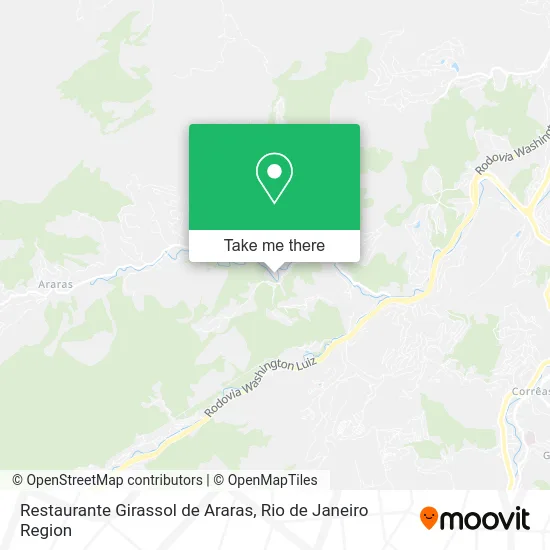 Restaurante Girassol de Araras map