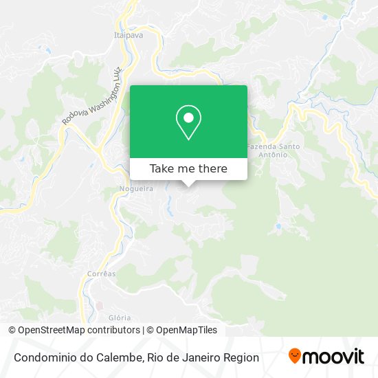 Condominio do Calembe map