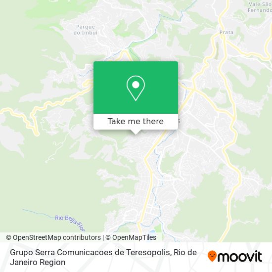 Grupo Serra Comunicacoes de Teresopolis map