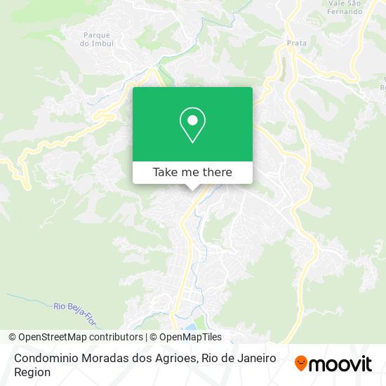 Condominio Moradas dos Agrioes map