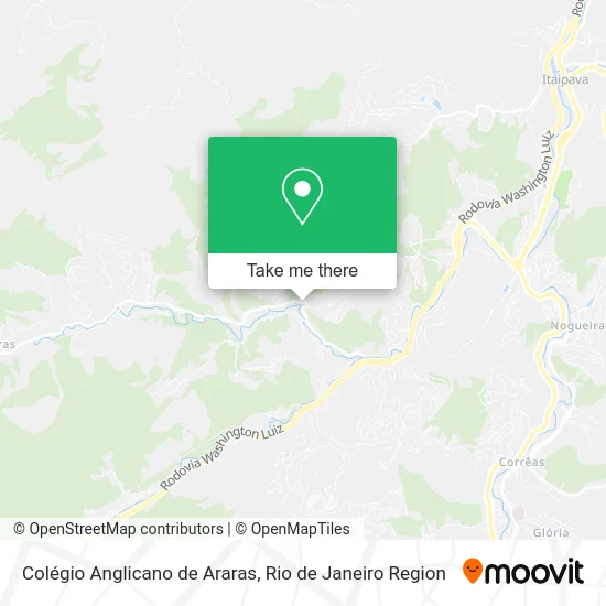 Colégio Anglicano de Araras map