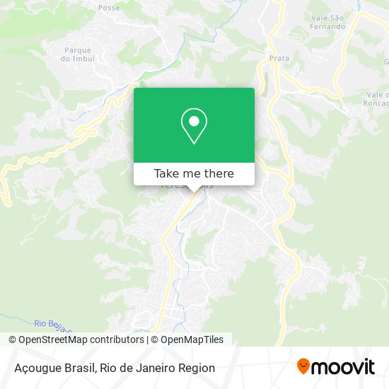 Açougue Brasil map