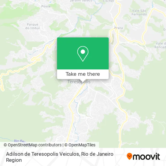 Adilson de Teresopolis Veiculos map
