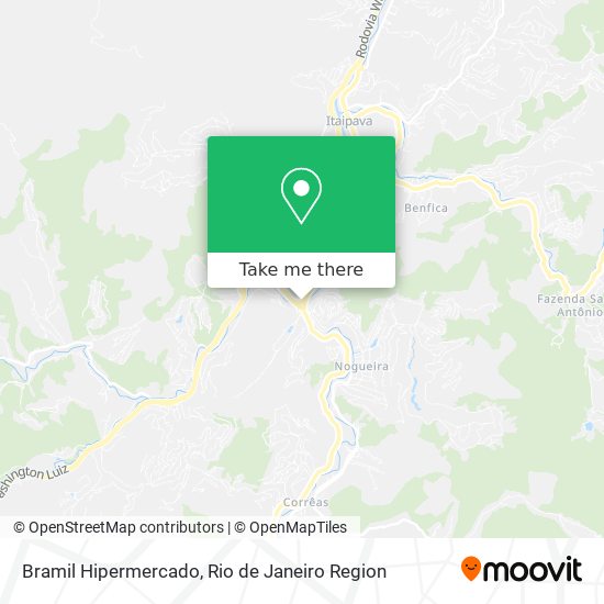 Bramil Hipermercado map