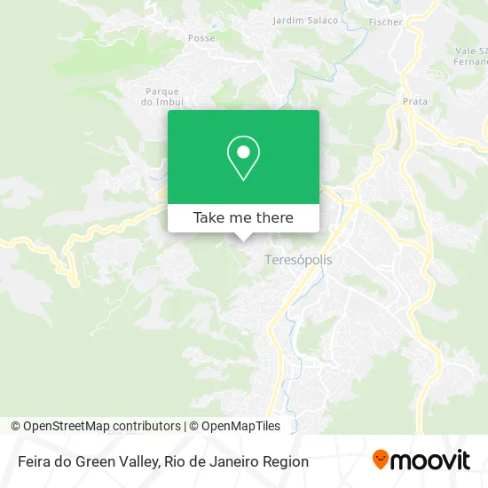 Feira do Green Valley map