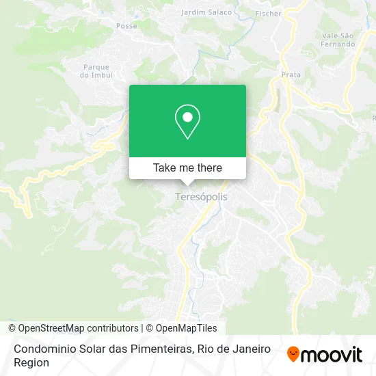 Condominio Solar das Pimenteiras map