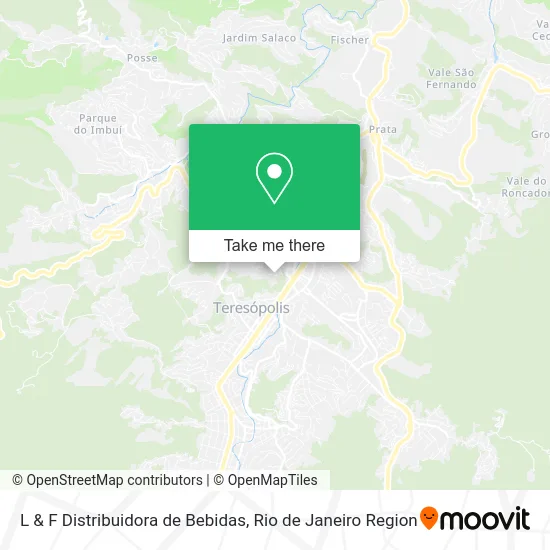 L & F Distribuidora de Bebidas map