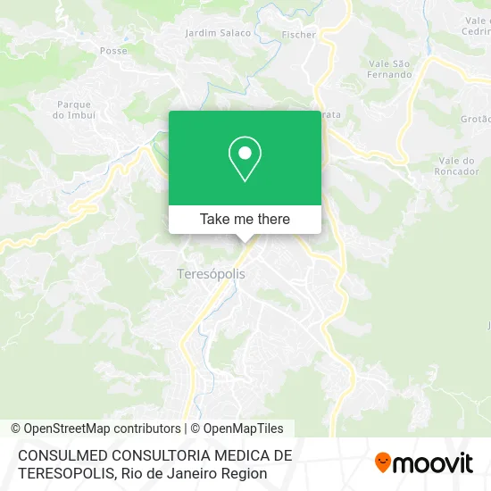 CONSULMED CONSULTORIA MEDICA DE TERESOPOLIS map