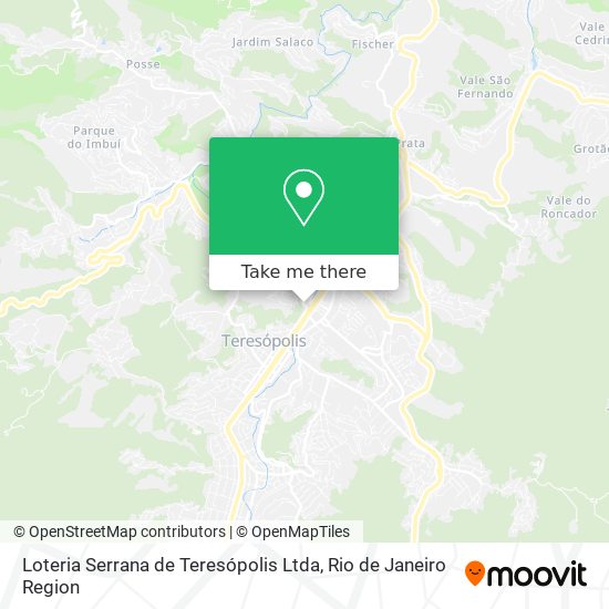 Loteria Serrana de Teresópolis Ltda map