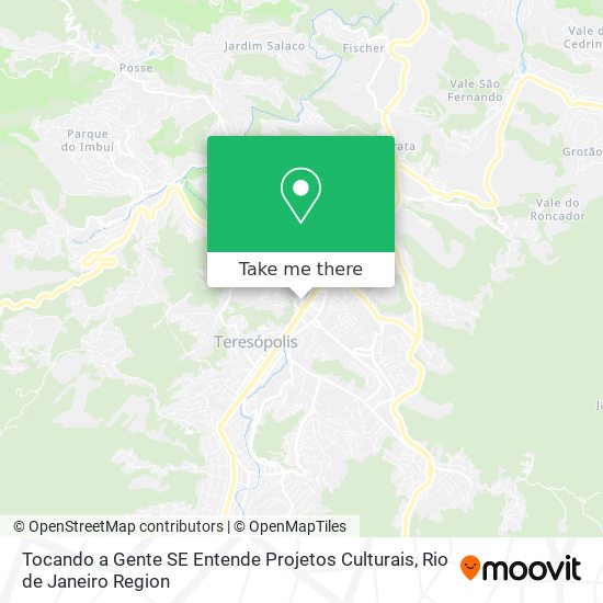 Tocando a Gente SE Entende Projetos Culturais map