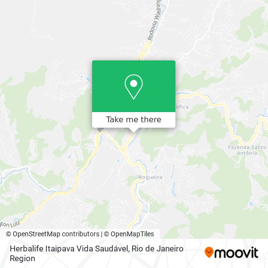 Herbalife Itaipava Vida Saudável map