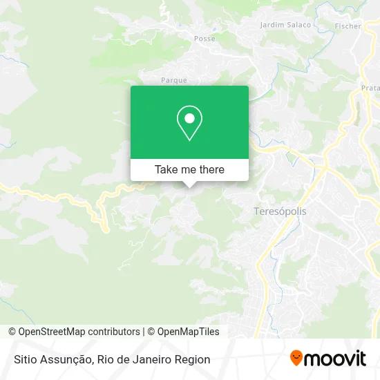Sitio Assunção map