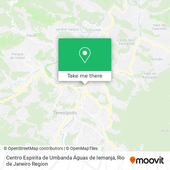 Centro Espírita de Umbanda Águas de Iemanjá map