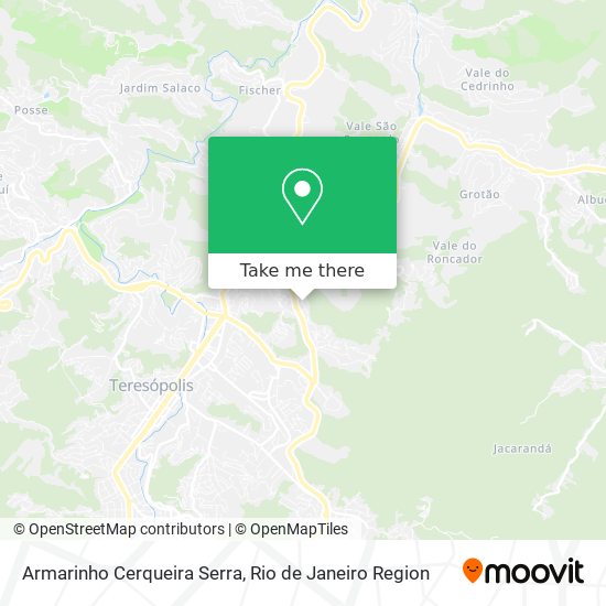 Armarinho Cerqueira Serra map