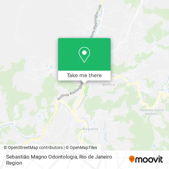 Sebastião Magno Odontologia map
