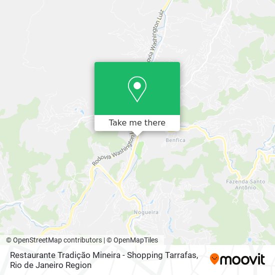 Restaurante Tradição Mineira - Shopping Tarrafas map