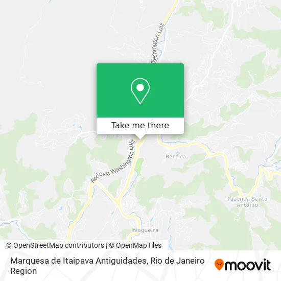 Marquesa de Itaipava Antiguidades map