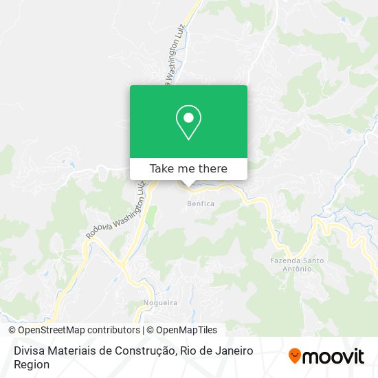 Mapa Divisa Materiais de Construção