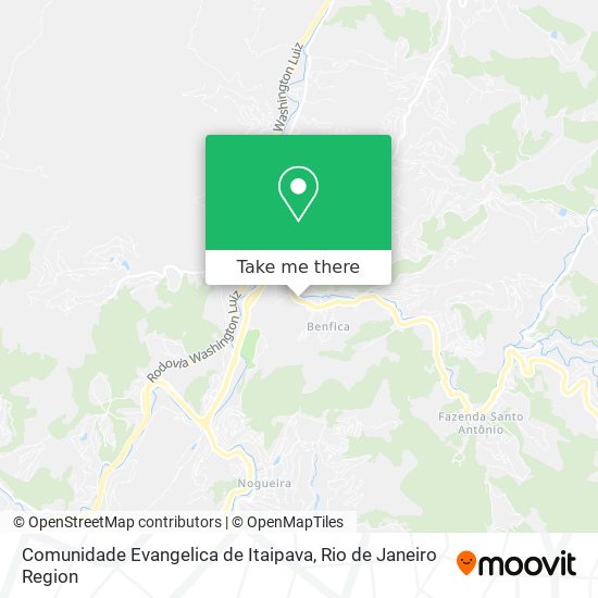 Comunidade Evangelica de Itaipava map