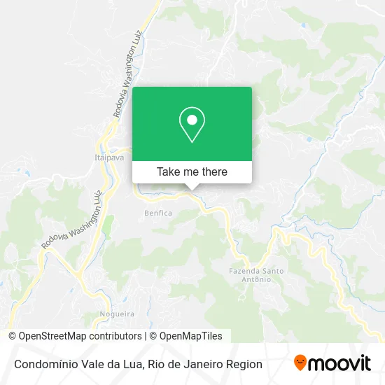 Condomínio Vale da Lua map