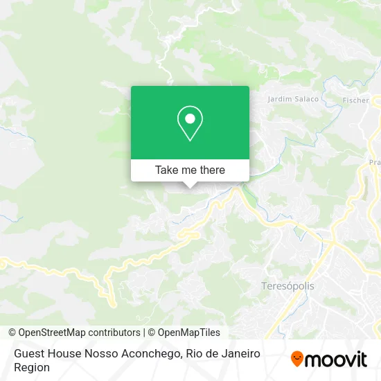 Guest House Nosso Aconchego map