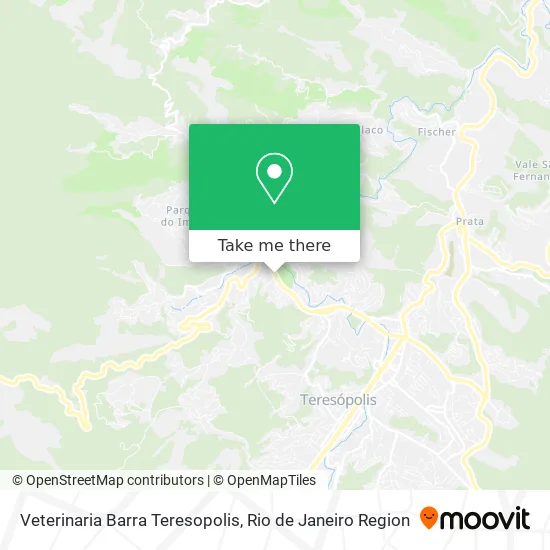 Veterinaria Barra Teresopolis map