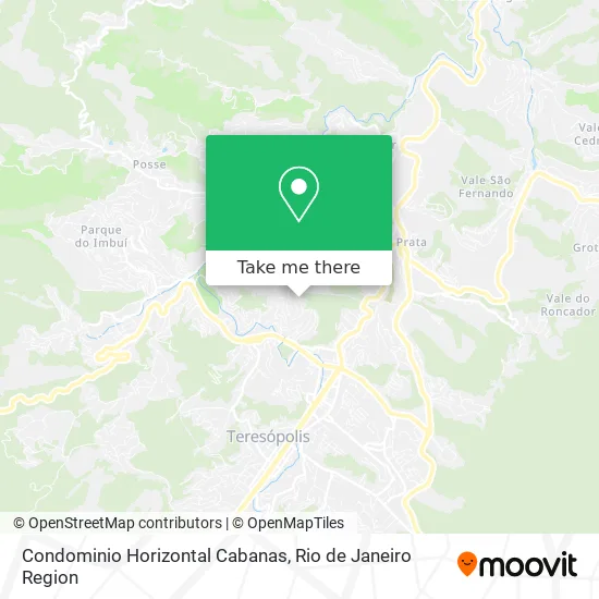 Condominio Horizontal Cabanas map