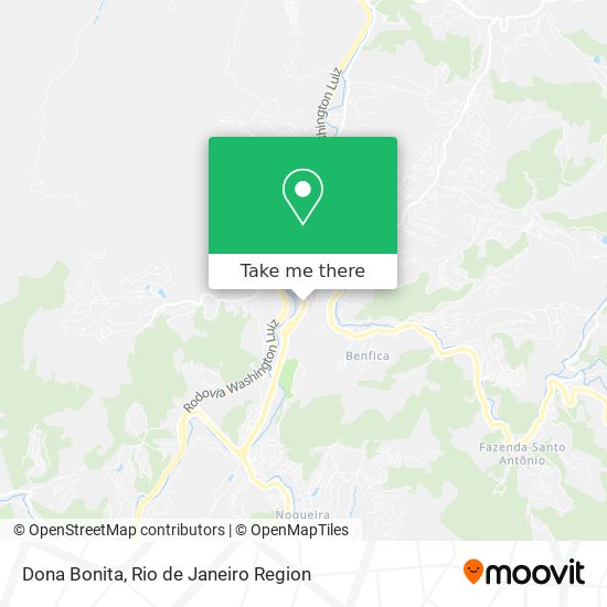 Dona Bonita map