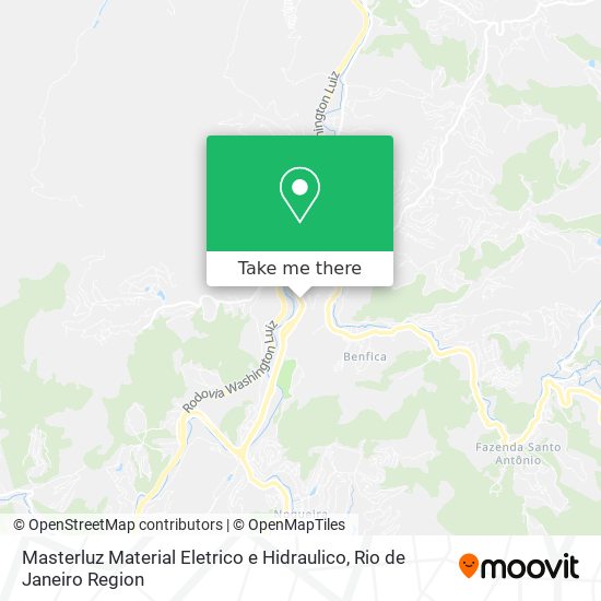 Mapa Masterluz Material Eletrico e Hidraulico