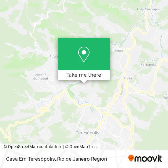 Casa Em Teresópolis map