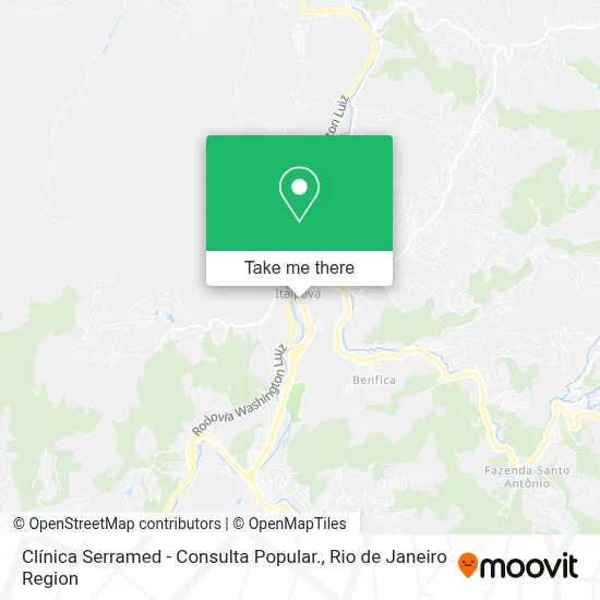 Clínica Serramed - Consulta Popular. map