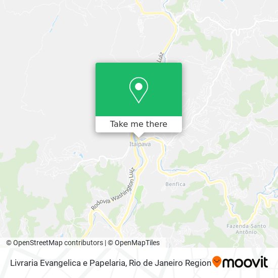 Livraria Evangelica e Papelaria map