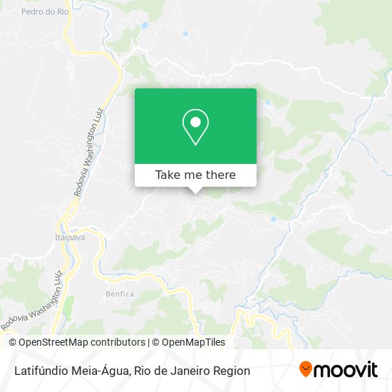 Latifúndio Meia-Água map