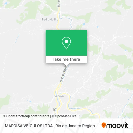 MARDISA VEÍCULOS LTDA. map
