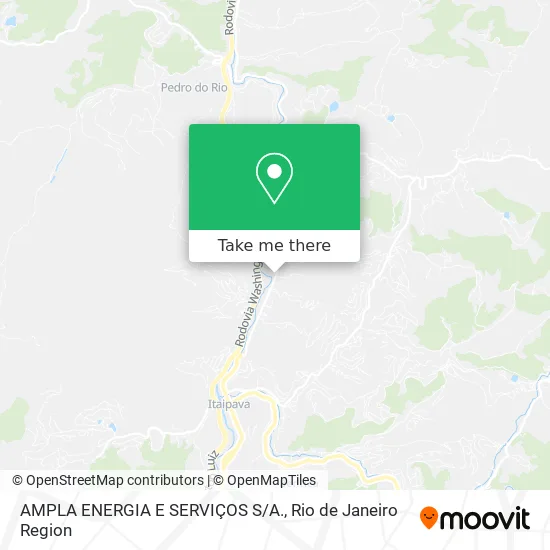 AMPLA ENERGIA E SERVIÇOS S/A. map