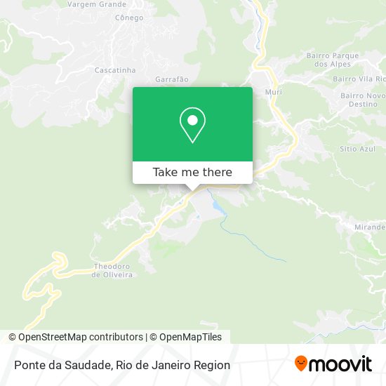 Ponte da Saudade map