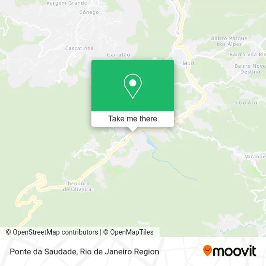 Ponte da Saudade map